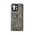 ΘΗΚΗ DEER CLOTH BACK CASE WITH CAMERA PROTECTION FOR XIAOMI MI 11 - GREY - Image 1