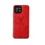 ΘΗΚΗ DEER CLOTH BACK CASE WITH CAMERA PROTECTION FOR XIAOMI MI 11 LITE - RED