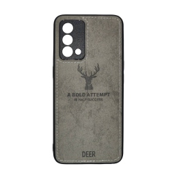 ΘΗΚΗ DEER CLOTH BACK CASE WITH CAMERA PROTECTION ΓΙΑ REALME GT MASTER EDITION 5G - GREY