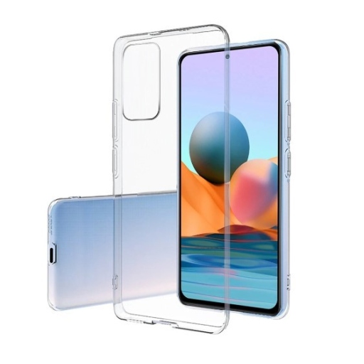 ΘΗΚΗ ΠΡΟΣΤΑΣΙΑΣ ΣΙΛΙΚΟΝΗΣ ΓΙΑ REDMI NOTE 10 4G / NOTE 10s - BACK COVER SILICONE CASE TRANSPARENT - OEM