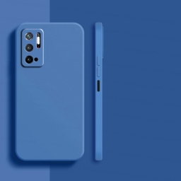 ΘΗΚΗ ΠΡΟΣΤΑΣΙΑΣ ΣΙΛΙΚΟΝΗΣ ΓΙΑ REDMI NOTE 10 5G / POCO M3 PRO 5G ME ΠΡΟΣΤΑΣΙΑ ΚΑΜΕΡΑΣ - ΑΝΟΙΧΤΟ ΜΠΛΕ - OBASTYLE