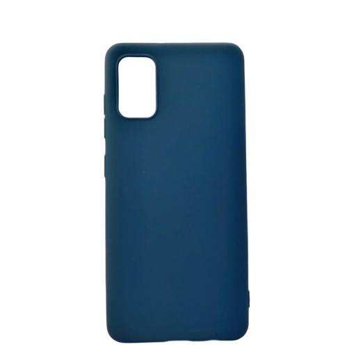 ΘΗΚΗ ΠΡΟΣΤΑΣΙΑΣ ΣΙΛΙΚΟΝΗΣ ΓΙΑ SAMSUNG GALAXY A41 ΜΠΛΕ - BACK COVER SILICONE CASE NAVY BLUE - OEM