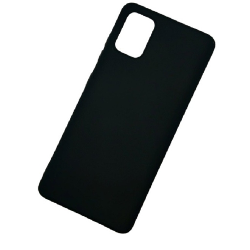 ΘΗΚΗ ΠΡΟΣΤΑΣΙΑΣ ΣΙΛΙΚΟΝΗΣ ΓΙΑ SAMSUNG GALAXY A51 ΜΑΥΡΗ - BACK COVER SILICONE CASE BLACK - OEM