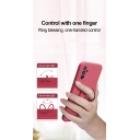 ΘΗΚΗ ΠΡΟΣΤΑΣΙΑΣ ΣΙΛΙΚΟΝΗΣ ΓΙΑ SAMSUNG GALAXY A52 4G/5G ΜΕ ΔΑΧΤΥΛΙΔΙ ΚΑΙ ΠΡΟΣΤΑΣΙΑ ΚΑΜΕΡΑΣ - BACK COVER SILICON  RING HOLDER - ΡΟΖ - OEM - Image 7