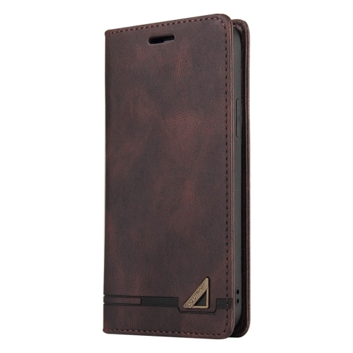 ΔΕΡΜΑΤΙΝΗ ΘΗΚΗ ΠΡΟΣΤΑΣΙΑΣ ΤΥΠΟΥ WALLET ΓΙΑ REDMI NOTE 11 PRO PLUS 5G ΚΑΦΕ - LUXURY LEATHER FLIP CASE BROWN - GQ