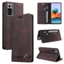 ΔΕΡΜΑΤΙΝΗ ΘΗΚΗ ΠΡΟΣΤΑΣΙΑΣ ΤΥΠΟΥ WALLET ΓΙΑ REDMI NOTE 11 PRO PLUS 5G ΚΑΦΕ - LUXURY LEATHER FLIP CASE BROWN - GQ - Image 2
