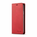 ΔΕΡΜΑΤΙΝΗ ΘΗΚΗ ΠΡΟΣΤΑΣΙΑΣ ΤΥΠΟΥ WALLET ΓΙΑ SAMSUNG GALAXY A22 4G ΤΡΙΑΝΤΑΦΥΛΛΙ  - LUXURY LEATHER FLIP CASE ROSE RED - FORWENW - Image 1