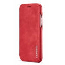 ΔΕΡΜΑΤΙΝΗ ΘΗΚΗ ΠΡΟΣΤΑΣΙΑΣ ΤΥΠΟΥ WALLET ΓΙΑ SAMSUNG GALAXY S20 ΤΡΙΑΝΤΑΦΥΛΛΙ - LUXURY LEATHER FLIP CASE ROSE RED - LC.IMEEKE - Image 1