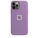 Θήκη Σιλικόνης iPhone 12 - Back Case Silicone Βατόμουρο - Image 1