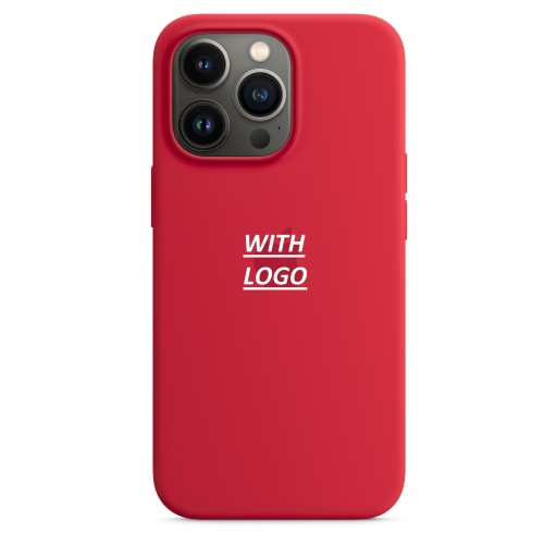 Θήκη Σιλικόνης iPhone 13 Pro - Back Case Silicone Red