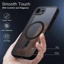 Θήκη για iPhone 16e Matte - Black με Προστασία Κάμερας - Image 3