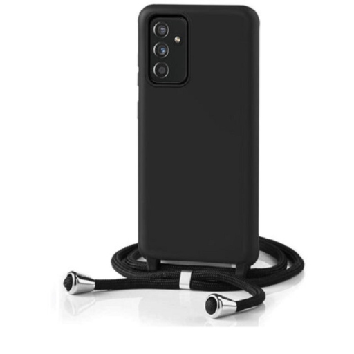Θήκη Κινητού με Κορδόνι Samsung Galaxy A04s - Μαύρη