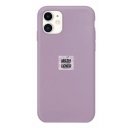 iPhone 12 Mini Θήκη Σιλικόνης - Back Case Silicone Βατόμουρο - Image 1