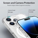 Θήκη MagSafe για iPhone 16 Pro Max Διάφανη Σιλικόνης - Image 2