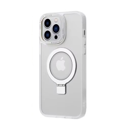 Θήκη MagSafe για iPhone 16 Pro Max Ring Stand White