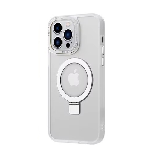 Θήκη MagSafe για iPhone 16 Pro Max Ring Stand White