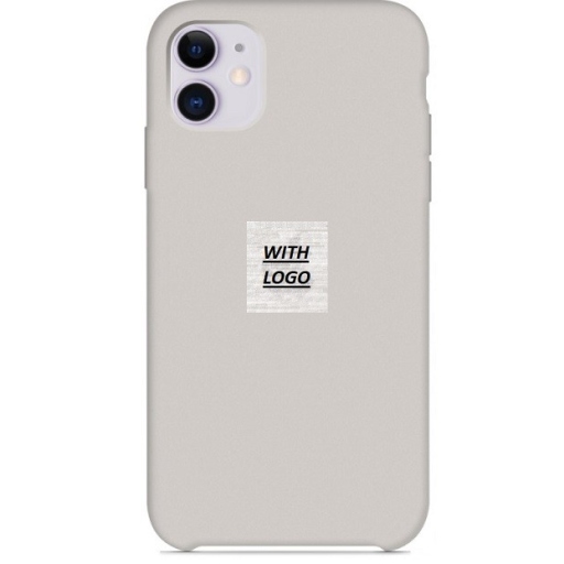 iPhone 11 Θήκη Προστασίας Σιλικόνης - Back Silicone Case Grey