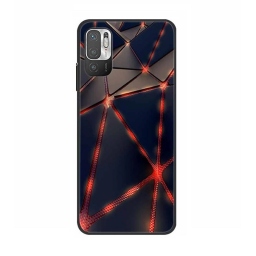 ΘΗΚΗ ΠΡΟΣΤΑΣΙΑΣ ΣΙΛΙΚΟΝΗΣ 3D ΓΙΑ GALAXY S22 ULTRA - BACK COVER SILICONE CASE BLACK - RED