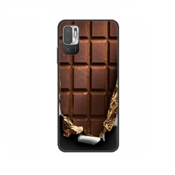ΘΗΚΗ ΠΡΟΣΤΑΣΙΑΣ ΣΙΛΙΚΟΝΗΣ 3D ΓΙΑ XIAOMI REDMI NOTE 10 5G / POCO M3 PRO 5G - BACK COVER SILICONE CASE CHOCOLATE