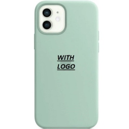 iPhone 12 Pro Max Θήκη Σιλικόνης - Back Case Silicone Green Marine