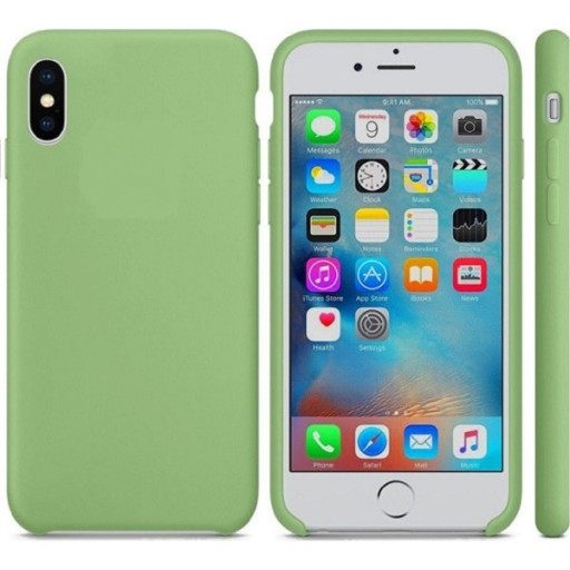 Θήκη Προστασίας Σιλικόνης iPhone XR - Back Cover Silicone Case - Mint