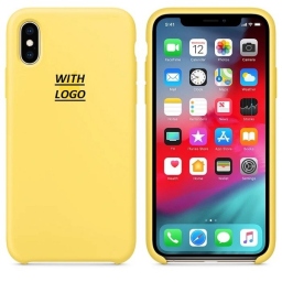 Θήκη Προστασίας Σιλικόνης iPhone XS Max - Back Cover Silicone Case - Banana Yellow