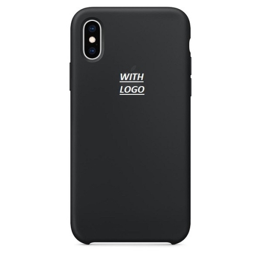 Θήκη Προστασίας Σιλικόνης iPhone XS Max - Back Cover Silicone Case - Black