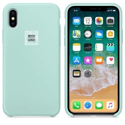 Θήκη Προστασίας Σιλικόνης iPhone XS Max - Back Cover Silicone Case - Green Marine