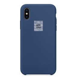 Θήκη Προστασίας Σιλικόνης iPhone XS Max - Back Cover Silicone Case - Navy Blue