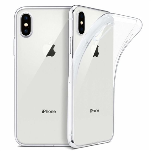 Θήκη Προστασίας Σιλικόνης iPhone XS Max - Back Cover Silicone Case - Transparent