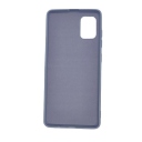 Θήκη Προστασίας Σιλικόνης Samsung Galaxy S10 Lite - Back Cover Silicone Case Oem - Grey Blue - Image 2
