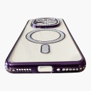 Redmi Note 14 Pro Plus Glitter - Strass Θήκη Σιλικόνης Μωβ - Image 2