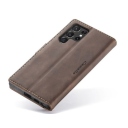 Galaxy S25 Ultra Δερμάτινη Θήκη Book Καφέ CaseMe - Image 3