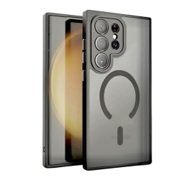 Θήκη για Samsung Galaxy S25 Ultra Matte Grey με Προστασία Κάμερας