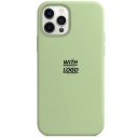 iPhone 12 Pro Max Θήκη Σιλικόνης Mint - Back Case Silicone Μέντα - Image 1