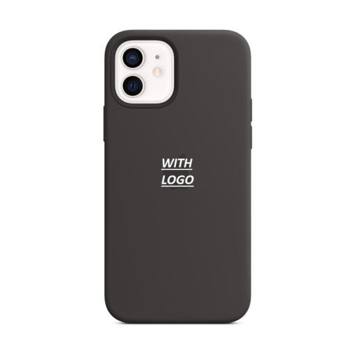 Θήκη Σιλικόνης iPhone 12 - Back Case Silicone Black
