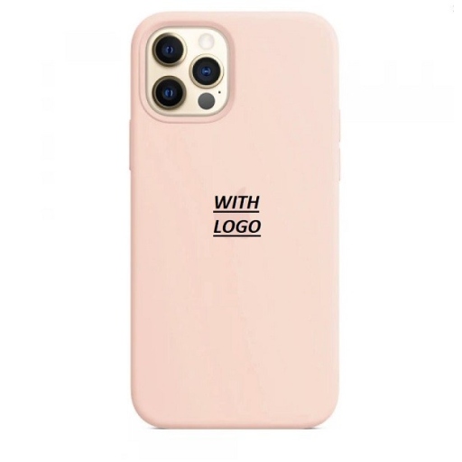 iPhone 12 Pro Max Θήκη Σιλικόνης - Back Case Silicone Pink Sand
