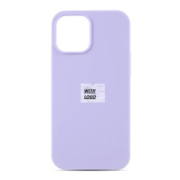 iPhone 12 Pro Max Θήκη Σιλικόνης - Back Case Silicone Λεβάντα