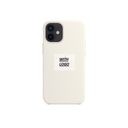 Θήκη Σιλικόνης iPhone 12 - Back Case Silicone White