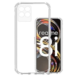 Διάφανη Θήκη Σιλικόνης για Realme 8i με Προστασία Κάμερας