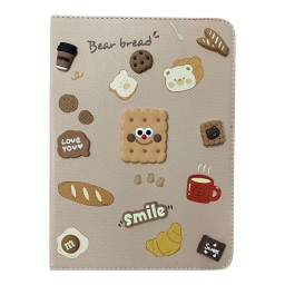 Θήκη Tablet 8'' με Σχέδια Μπισκότα & Καφέ | Πρακτική & Χαριτωμένη