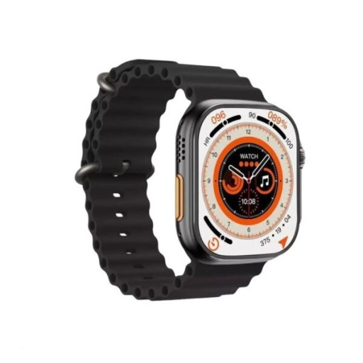 Ultra Smart Watch με 6 Λουράκια & Φορτιστή - SW12 Μαύρο