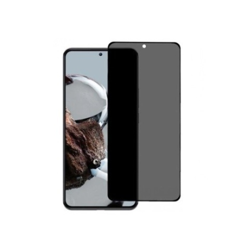 Xiaomi 12T - 12T Pro Privacy Full Tempered Glass Screen Protector - Απόρρητη Προστασία Οθόνης Φιμέ