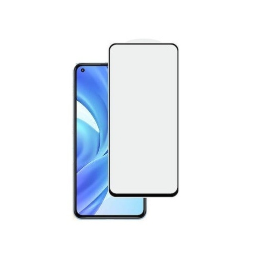 Xiaomi Mi 11 Lite Tempered Glass Full Protection Matte Anti-Finger - Ματ Τζάμι Πλήρους Προστασίας Οθόνης Κινητού