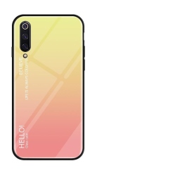 Xiaomi Mi 9 Θήκη Κινητού Glass Case Yellow