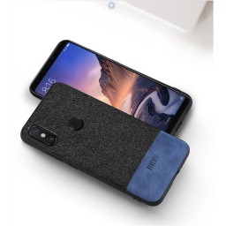 Xiaomi Mi Max 3 Θήκη Κινητού - Back Case Black - Blue