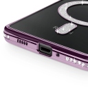 Xiaomi Poco C75 Glitter - Strass Θήκη Σιλικόνης Μωβ - Image 2