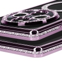 Xiaomi Poco C75 Glitter - Strass Θήκη Σιλικόνης Μωβ - Image 3