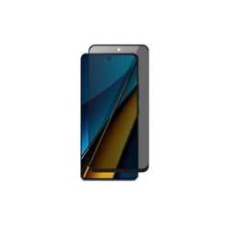 Xiaomi Poco X6 5G Privacy Tempered Glass Full Screen Protection Anti-Spy - Απόρρητη Προστασία Οθόνης Φιμέ