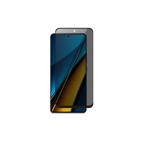 Xiaomi Poco X6 5G Privacy Tempered Glass Full Screen Protection Anti-Spy - Απόρρητη Προστασία Οθόνης Φιμέ